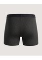 Bóxer Medio Estampado Geométrico  Para Hombre Negro Ostu de Ostu