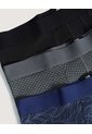Pack X3 Boxer Medio Con Estampados  Para Hombre Negro Ostu de Ostu