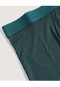 Bóxer Largo Patrón Geométrico  Para Hombre Verde Ostu de Ostu