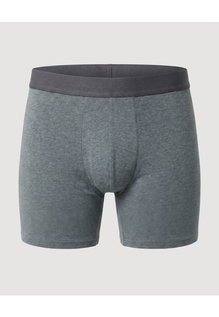 Bóxer Medio Básico De Confort  Para Hombre Negro Ostu