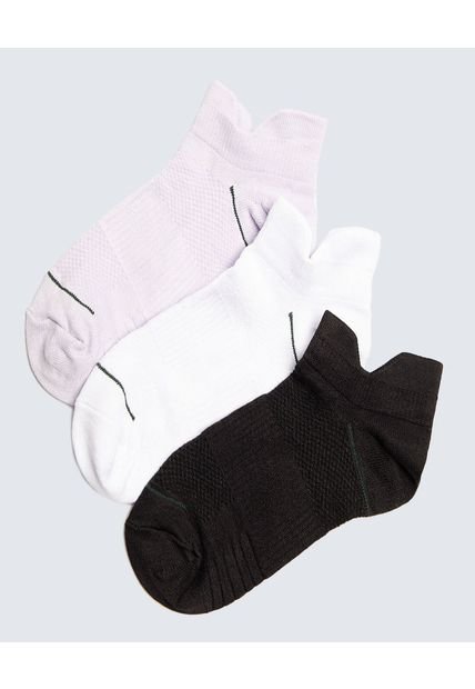 Medias Para Mujer Invisible Color Negro Marca Ostu #40980249