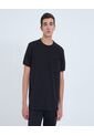 Camiseta Para Hombre Manga Corta Cuello Redondo Color Negro Marca Ostu #60091586 de Ostu