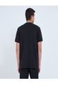 Camiseta Para Hombre Manga Corta Cuello Redondo Color Negro Marca Ostu #60091586 de Ostu