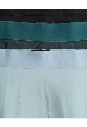 Pack X3 Boxer Medio Soft Fit X3 Para Hombre Negro Ostu