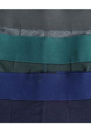 Pack X3 Boxer Medio Daily X3 Para Hombre Negro Ostu