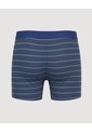 Pack Boxer Medio Rayas Y Líneas  Para Hombre Negro Ostu de Ostu