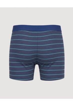 Pack Boxer Medio Rayas Y Líneas Para Hombre Negro Ostu