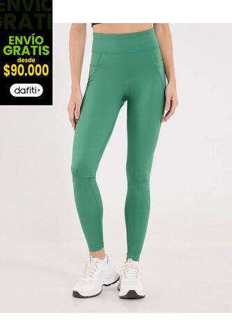 Leggins Para Mujer Largo Color Verde Marca Ostu #40230608 Ostu
