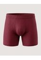 Boxer Medio Active Fit X1 Para Hombre Vino Ostu de Ostu