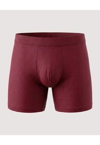 Boxer Medio Active Fit X1 Para Hombre Vino Ostu Ostu