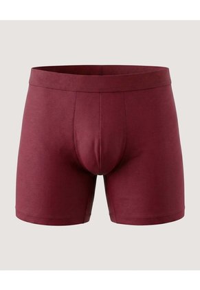 Boxer Medio Active Fit X1 Para Hombre Vino Ostu