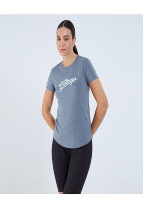 Camiseta Para Mujer Manga Corta Cuello Redondo Color Negro Marca Ostu #40092394