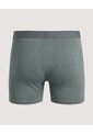 Bóxer Medio Estampado  Para Hombre Verde Ostu de Ostu
