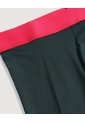 Bóxer Largo Pretina En Contraste  Para Hombre Verde Ostu de Ostu