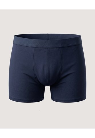 Bóxer Medio Básico De Confort  Para Hombre Azul Ostu Ostu