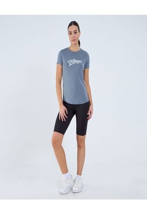 Camiseta Para Mujer Manga Corta Cuello Redondo Color Negro Marca Ostu #40092394