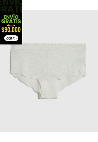 Panty Para Mujer Hipster Color Marfil Marca Ostu #40800106 Ostu