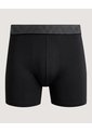 Boxer Medio Básico  Para Hombre Negro Ostu de Ostu
