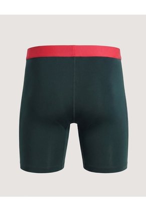 Bóxer Largo Pretina En Contraste Para Hombre Verde Ostu