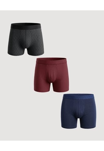 Pack X3 Boxer Geo Comfort X3 Para Hombre Negro Ostu Ostu