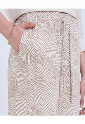 Pantalón Para Mujer Moda Color Marfil Marca Ostu #40070793