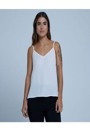 Blusa Para Mujer Manga Sisa Color Crema Marca Ostu #40120948