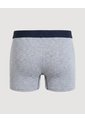 Boxer Medio Con Costuras A Contraste  Para Hombre Gris Ostu de Ostu