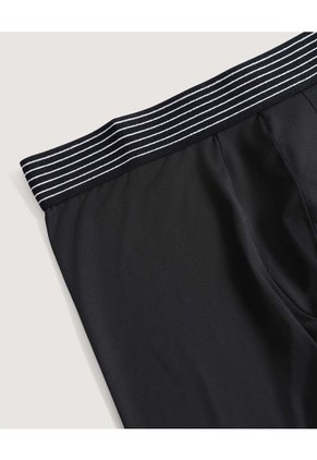 Boxer Medio Básico  Para Hombre Negro Ostu