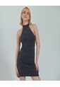 Vestido Para Mujer Manga Sisa Color Negro Marca Ostu #40170232 de Ostu