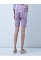 Bermuda Para Mujer  Color Morado Marca Ostu #40100073 de Ostu
