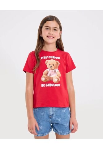 Camiseta X2 Infantil Niña Manga Corta Cuello Redondo Color Negro Marca Ostu #90090333 Ostu