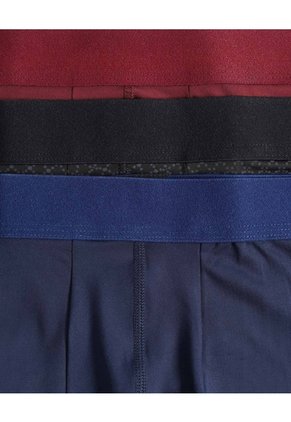 Pack X3 Boxer Geo Comfort X3 Para Hombre Negro Ostu