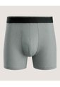 Boxer Medio Microfibra Con Malla  Para Hombre Verde Ostu de Ostu