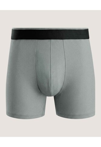Boxer Medio Microfibra Con Malla  Para Hombre Verde Ostu Ostu