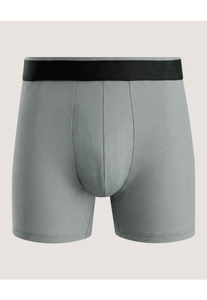 Boxer Medio Microfibra Con Malla Para Hombre Verde Ostu