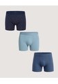 Pack X3 Boxer Medio Con Estampados  Para Hombre Negro Ostu de Ostu