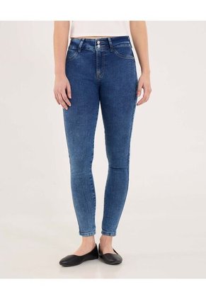 Jean Para Mujer Push Up Color Azul Marca Ostu #40160592