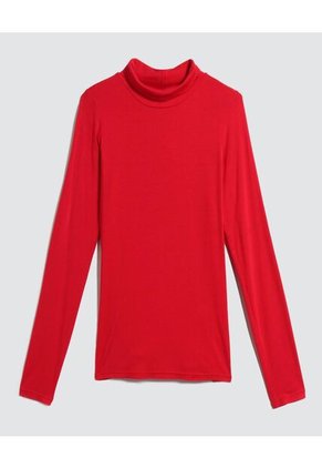 Camiseta Para Mujer Manga Larga Color Rojo Marca Ostu #40091978