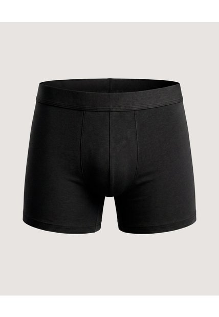 Bóxer Corto Básico  Para Hombre Negro Ostu
