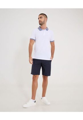 Bermuda Para Hombre Regular Corto Color Azul Marca Ostu #60100459