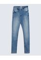 Jean Para Hombre Skinny Color Azul Claro Marca Ostu #60160416 de Ostu