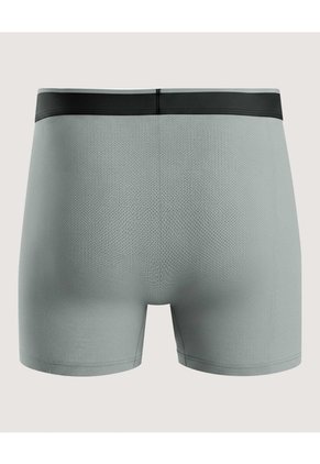Boxer Medio Microfibra Con Malla Para Hombre Verde Ostu