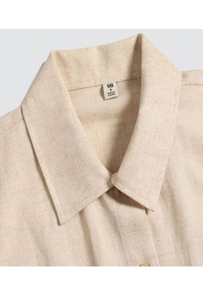 Enterizo Para Mujer Manga Corta Color Crudo Marca Ostu #40320111