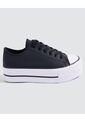 Tenis Para Mujer Canvas Color Negro Marca Ostu #40720134 de Ostu