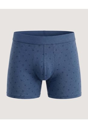 Pack X3 Boxer Medio Con Estampados  Para Hombre Negro Ostu