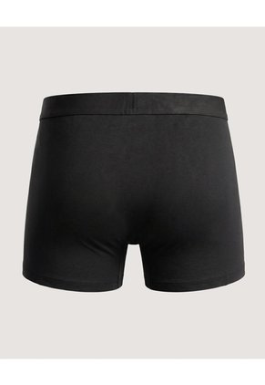 Bóxer Corto Básico Para Hombre Negro Ostu