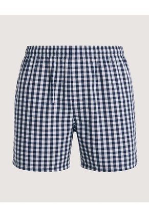 Pack Boxer Amplio Cuadros Y Palmeras  Para Hombre Negro Ostu