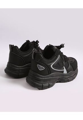 Tenis Para Mujer Casual Color Negro Marca Ostu #40720130