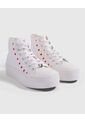 Tenis Para Mujer Canvas Color Blanco Marca Ostu #40720135 de Ostu