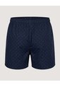 Bóxer Amplio Estampado Geométrico  Para Hombre Azul Ostu de Ostu